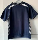 Hummel sportshirt donkerblauw maat 140/152, Ophalen of Verzenden, Zo goed als nieuw, Hummel, Jongen of Meisje