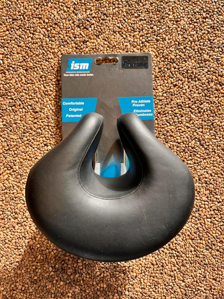 ISM fietszadel Touring, Fietsen en Brommers, Fietsonderdelen, Nieuw, Zadel, Ophalen