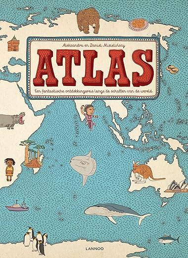 Atlas: Een fantastische ontdekkingsreis, Boeken, Kinderboeken | Jeugd | 10 tot 12 jaar, Gelezen, Ophalen of Verzenden