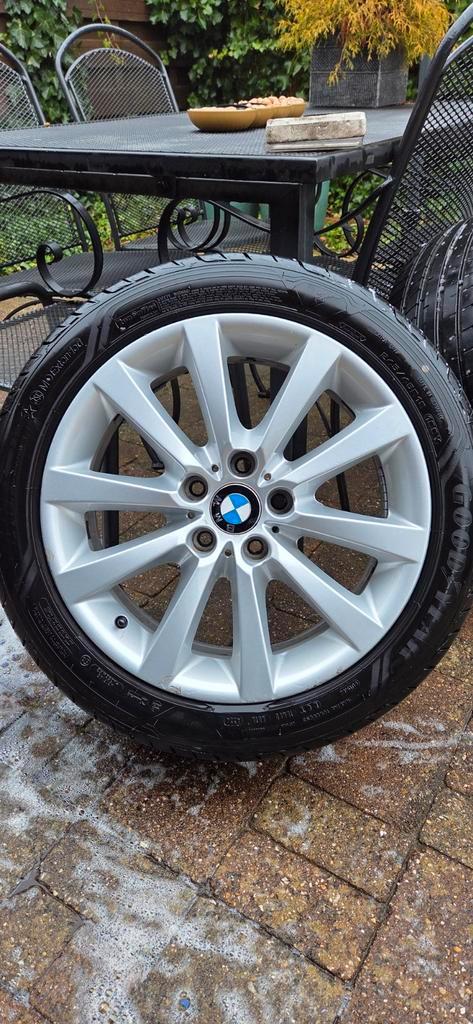 18 inch 225 /45/ r18 BMW 5 serie zgan banden 6,5 /7,5 mm, Auto-onderdelen, Banden en Velgen, Banden en Velgen, Zomerbanden, 18 inch