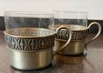 Pewter Haugrud Norway glaasjes tin, Antiek en Kunst, Antiek | Tin, Ophalen of Verzenden