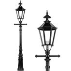 Lantaarnpaal oprit Ruigahuizen - 245 cm, Staande lamp, Ophalen of Verzenden, Licht-donker-sensor, Nieuw