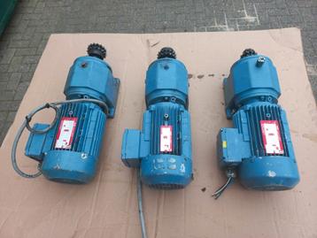 3x sew eltro motor met toerental 62 rpm 0.75 kw beschikbaar voor biedingen