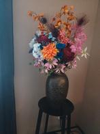 Vaas met Kunstbloemen & Lichtjes - Groot Boeket, Ophalen