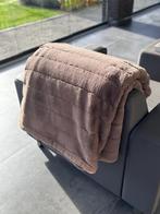 * Nieuw * taupekleurige fleece plaid – superzacht & stijlvol, Huis en Inrichting, Ophalen, Nieuw