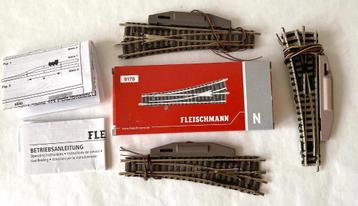 Fleischmann 9178 N spoor 3 electrisch aangedreven wissels beschikbaar voor biedingen