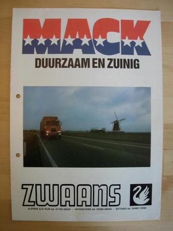 Mack F700 Brochure 1976 – F 700 T ST beschikbaar voor biedingen