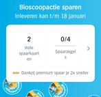 AH Bioscoop actie Pathé | 2 volle spaarkaarten, Tickets en Kaartjes, Twee personen