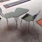 Tafel set Vintage ,bistro set ,chilset, launchset, balkonset, Overige materialen, Bijzettafel, Zo goed als nieuw, Ophalen
