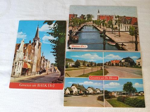 Ansichtkaarten gelopen Friesland  per stuk bieden, Verzamelen, Ansichtkaarten | Nederland, Gelopen, Friesland, 1980 tot heden