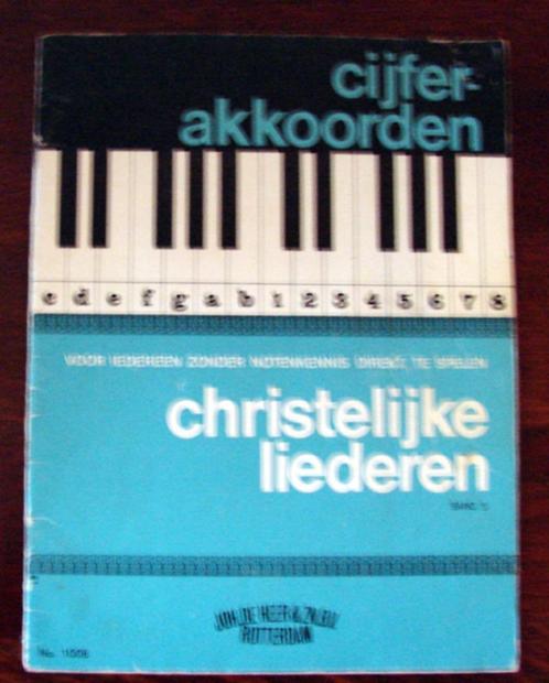 cijferakkoorden jdh band 5 CIJFERACCOORDEN (ZIE FOTO'S), Muziek en Instrumenten, Bladmuziek, Gebruikt, Thema, Religie en Gospel