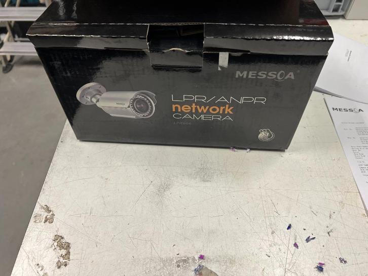 MESSOA LPR/ANPR-netwerkcamera, model LPR606., Audio, Tv en Foto, Videobewaking, Zo goed als nieuw, Buitencamera, Ophalen of Verzenden