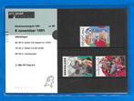 Postzegelmapje 89 - Kinderpostzegels 1991 Buiten Spelen, Verzenden, Na 1940, Postfris