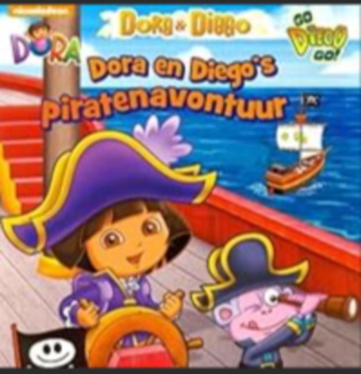 NICKELODEON Dora & Diego - Piratenavontuur - nieuw -, Boeken, Kinderboeken | Kleuters, Nieuw, Fictie algemeen, Ophalen of Verzenden