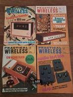 4 editions of Practical Wireless Magazine 1972, Boeken, Tijdschriften en Kranten, Gelezen, Ophalen of Verzenden, Wetenschap en Natuur