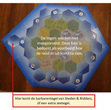 Bordrand Kolonisten v Catan hout basis vanaf € 5,-