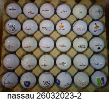 Golfballen Z G A N gebruikt 30 stuks Nassau 26032023 beschikbaar voor biedingen