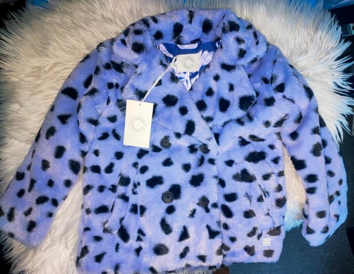 Sproet en Sprout Fake Fur Jas Meisje Nieuw Maat 98 (3 jaar), Kinderen en Baby's, Kinderkleding | Maat 98, Nieuw, Meisje, Ophalen of Verzenden
