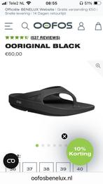 Oofos heren slipper 41, Slippers, Oofos, Verzenden, Zwart