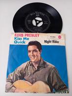 Elvis Presley  - Kiss me Quick / Night rider, Cd's en Dvd's, Vinyl Singles, Ophalen of Verzenden, Zo goed als nieuw, Pop