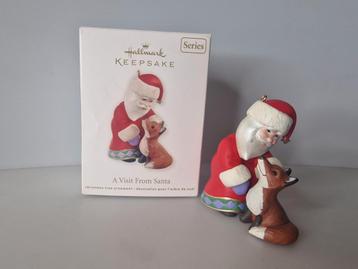 Hallmark ornament a Visit from Santa vos fox Christmas 2012 beschikbaar voor biedingen