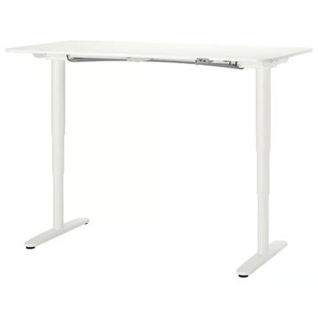BEKANT wit bureau zit/sta elektrisch, 160x80 cm - afbeelding 8