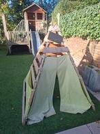 GRATIS houten tipi tent, Ophalen, Gebruikt