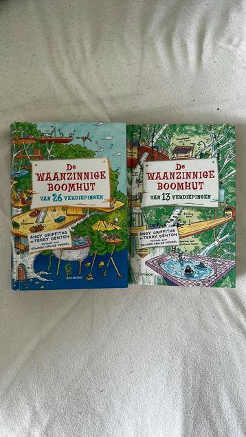 De Waanzinnge Boomhut (1 en 2) beschikbaar voor biedingen