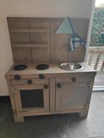 Kinder keuken stijgerhout, Kinderen en Baby's, Speelgoed | Speelkeukens, Ophalen of Verzenden