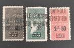 FRANKRIJK "Pakketzegels uit 1892" zie foto's, Ophalen of Verzenden, Gestempeld
