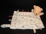 DISNEY BEER WINNIE THE POOH KNUFFELDOEK VELOURS WIT MET GROE, Ophalen of Verzenden, Nieuw, Beer