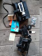 Vintage 8mm Camera Collectie met Toebehoren, Audio, Tv en Foto, Videocamera's Analoog, Ophalen, 8mm, Camera