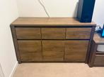 Houten dressoir met lades, Ophalen, 100 tot 150 cm, Zo goed als nieuw, Met lade(s)