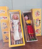 Twee stuks vintage Pelham marionette puppets, poppen,in doos, Verzamelen, Ophalen of Verzenden, Huis en Inrichting