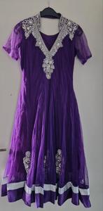 Anarkali paars maat S/M, Ophalen of Verzenden, Zo goed als nieuw