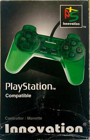 Innovation Controller Clear Green [PS1/PSone] New beschikbaar voor biedingen