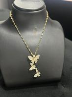 Dames ketting, Sieraden, Tassen en Uiterlijk, Kettingen, Ophalen of Verzenden, Zo goed als nieuw, Goud, Overige materialen