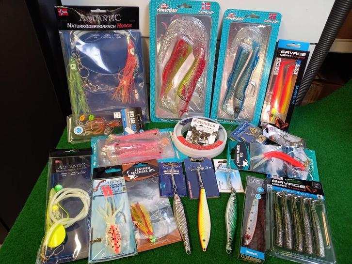 NOORWEGEN (Zoutwater) Pakket...Kunstaas+toebehoren!, Watersport en Boten, Hengelsport | Algemeen, Nieuw, Kunstaas, Ophalen of Verzenden