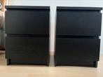 Ikea Malm sidetable / tafels, Huis en Inrichting, Tafels | Sidetables, Ophalen, 50 tot 100 cm, Zo goed als nieuw, 25 tot 50 cm