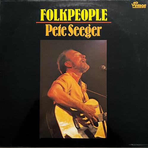 Pete Seeger ‎– Folkpeople, Cd's en Dvd's, Vinyl | Wereldmuziek, Zo goed als nieuw, Europees, 12 inch, Ophalen