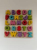 Houten alfabet puzzel, Ophalen of Verzenden, Zo goed als nieuw