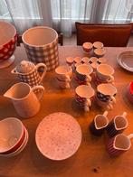 Marieke at Home Servies Collectie, eierdopjes, mokken, taart, Ophalen, Gebruikt, Overige stijlen, Aardewerk