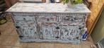 Koloniaal, antiek, India dressoir, Huis en Inrichting, Kasten | Dressoirs, Gebruikt, 150 tot 200 cm, Ophalen of Verzenden, INDIA