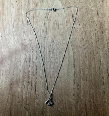 ketting ragfijn dames gemerkt zilver keur zwaardje 925 beschikbaar voor biedingen