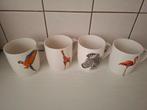 7 mokken met afbeelding van dieren z.g.a.n., Ophalen of Verzenden, Zo goed als nieuw, Overige stijlen, Kop(pen) en/of Schotel(s)