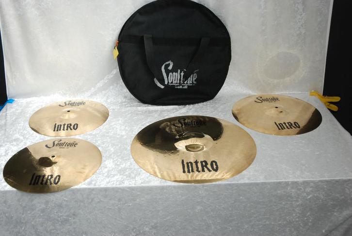 NIEUW!  Soultone Intro bekkensets  in tas       <25251068>, Muziek en Instrumenten, Instrumenten | Onderdelen, Nieuw, Drums of Percussie
