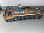 Blikken speelgoedtrein vintage op batterijen, Ophalen of Verzenden