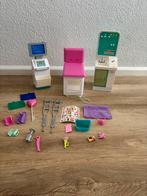 Barbie snelgipskliniek met accessoires, Ophalen of Verzenden, Zo goed als nieuw