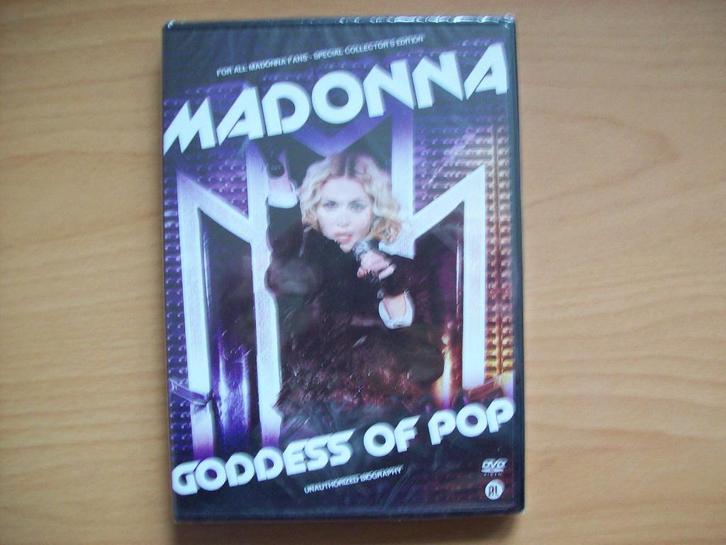 Madonna: Goddess Of Pop (Nieuw in folie!) Unauth. Biography, Cd's en Dvd's, Dvd's | Documentaire en Educatief, Nieuw in verpakking