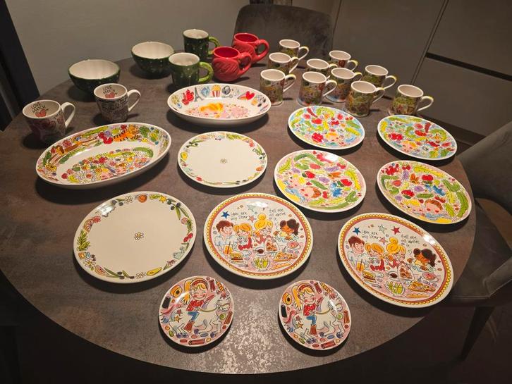 Blond Amsterdam servies ook los te koop., Huis en Inrichting, Keuken | Servies, Zo goed als nieuw, Compleet servies, Blond Amsterdam